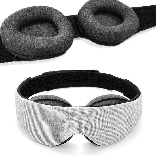 Maschera da sonno - 100% oscurante e supercomoda