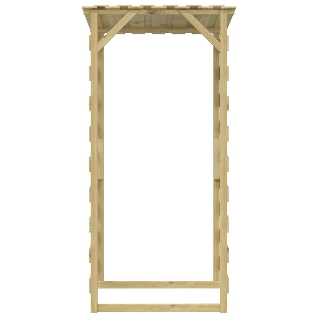 Pergole con Tetto 3 pz 100x90x200 cm Legno di Pino Impregnato cod mxl 71565