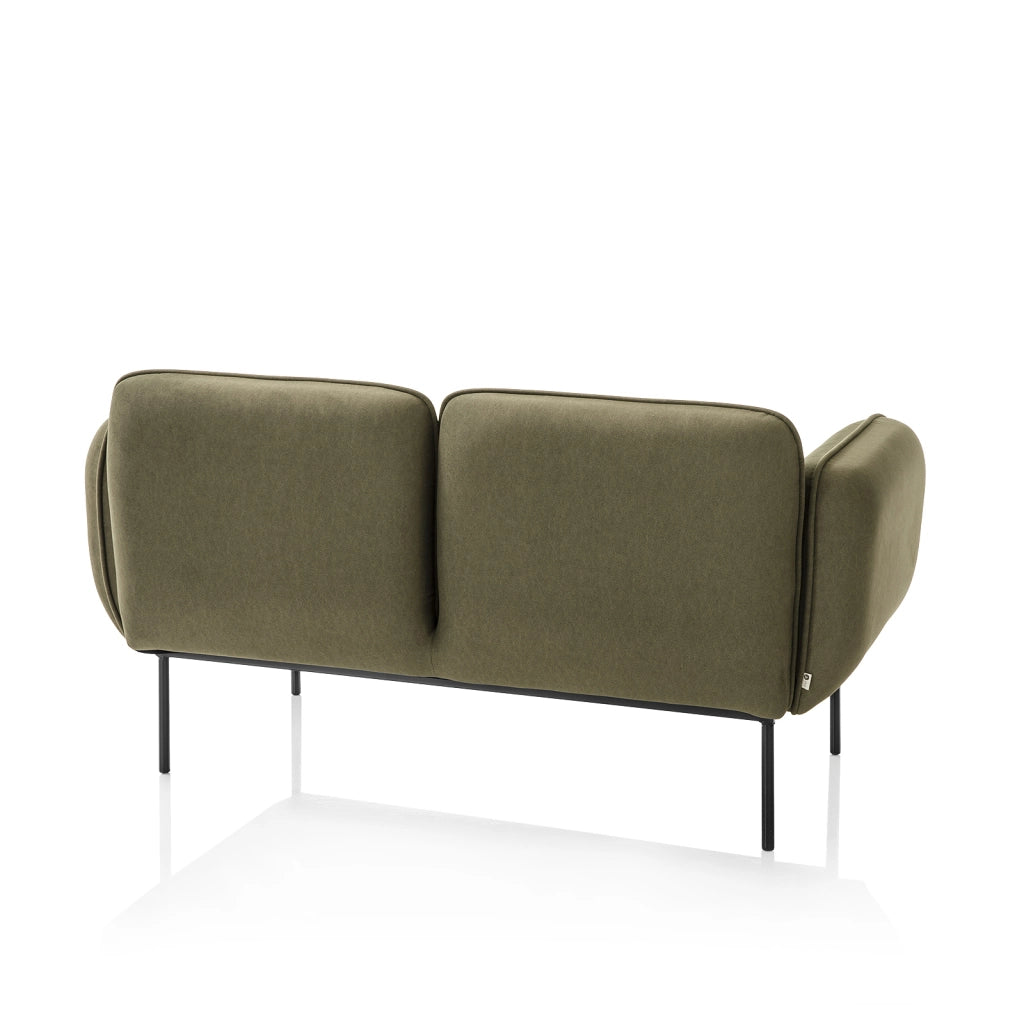 Divano 2 posti VELOUR verde scuro