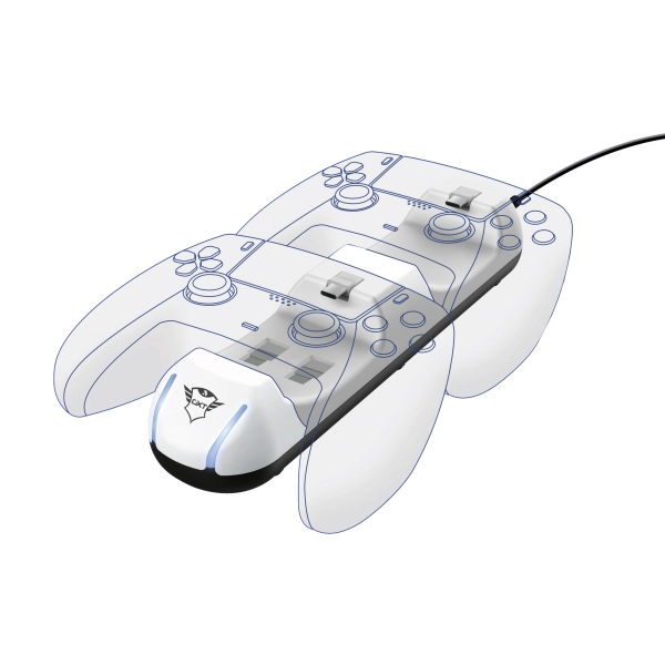 TRUST GXT 251 (24173) - DOCK DI RICARICA DUALE PER CONTROLLER PS5