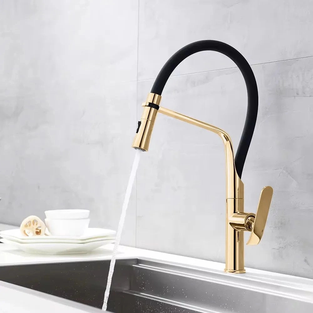 Rubinetto Da Cucina Rea Castor Gold