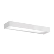 OPTIMA Applique da parete biemissione lineare in finitura Bianca, attacco R7S, IP20, 120W, per illuminazione d'interni - Rossini Group