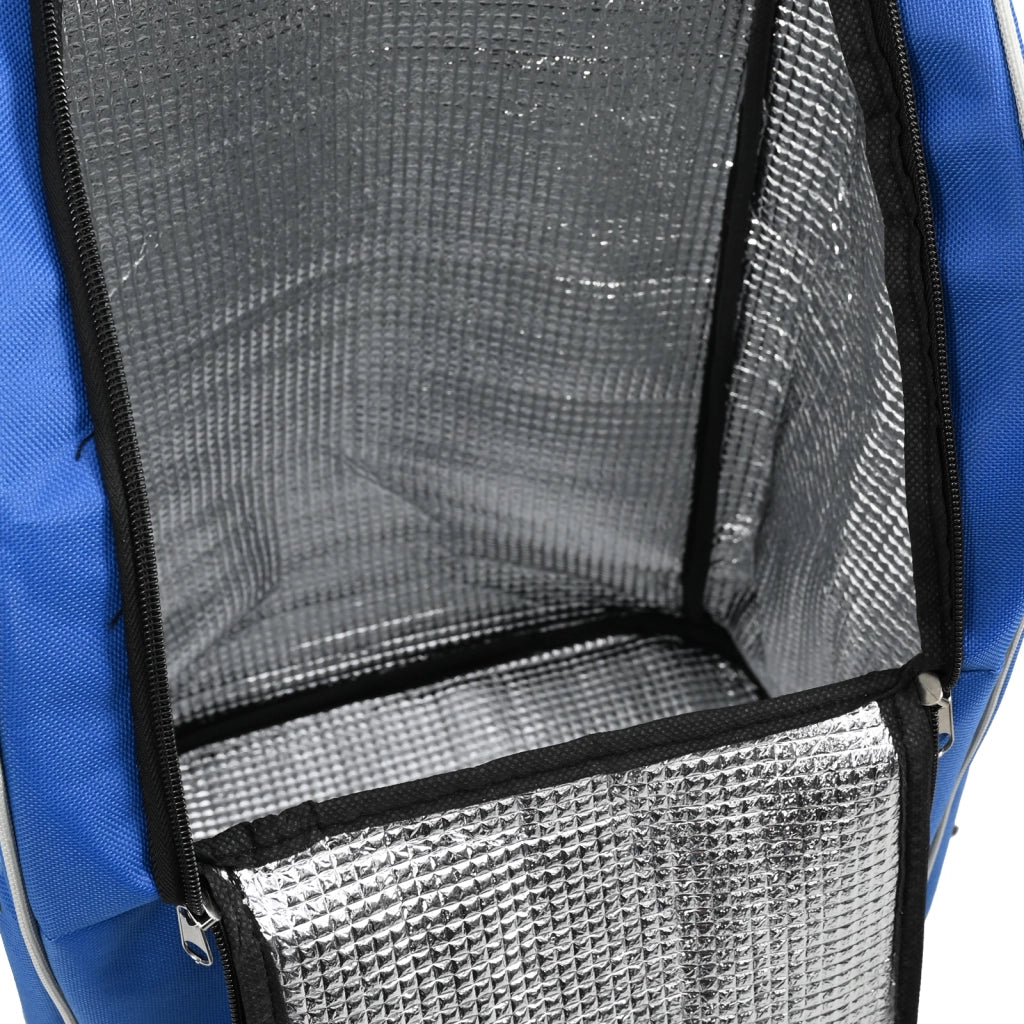 Carrello della spesa  con scalatore di scale Blu 38 L