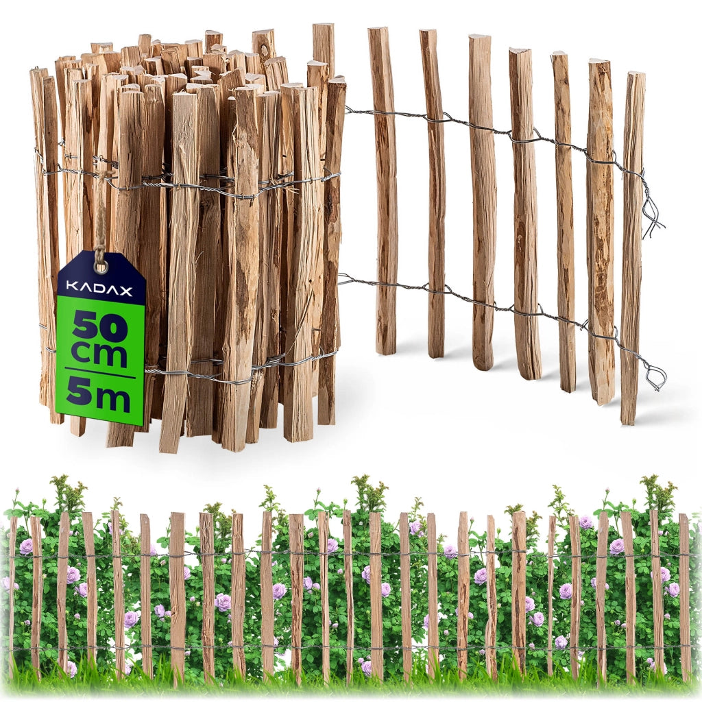 Recinzione protettiva avvolgibile KADAX Hazel Stacket Fence 500x50 4-6cm