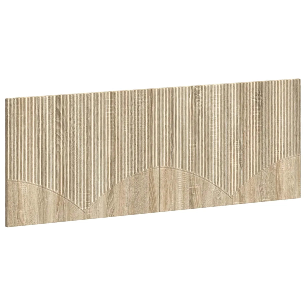 Testiera da Muro HOORN Rovere Sonoma Legno ingegnerizzato 897397