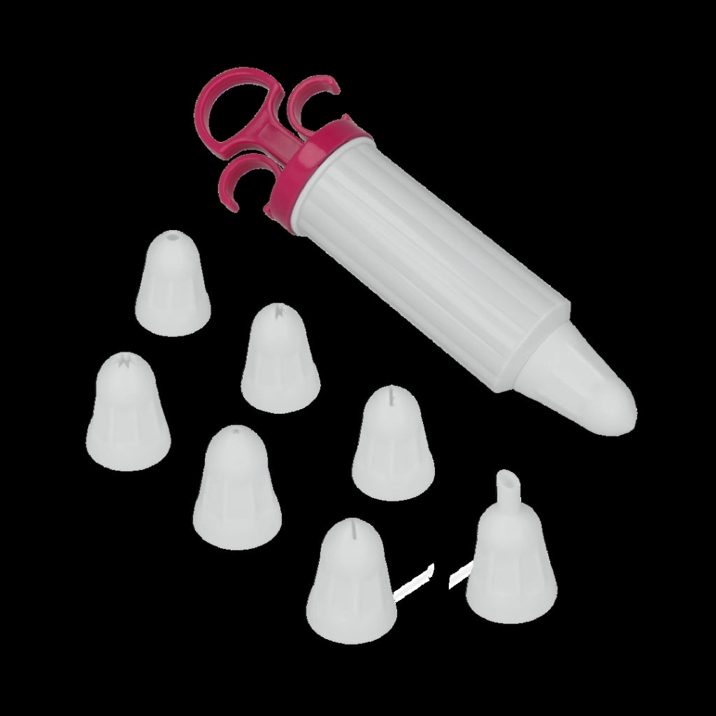 Decoratore Torte 8 Accessori - Metaltex
