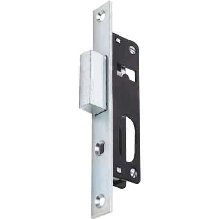 SERRATURA PER PORTE IN ALLUMINIO DA MONTANTE ART. 914/919 CORNI E14,5 - Frontale 16 mm - CORNI