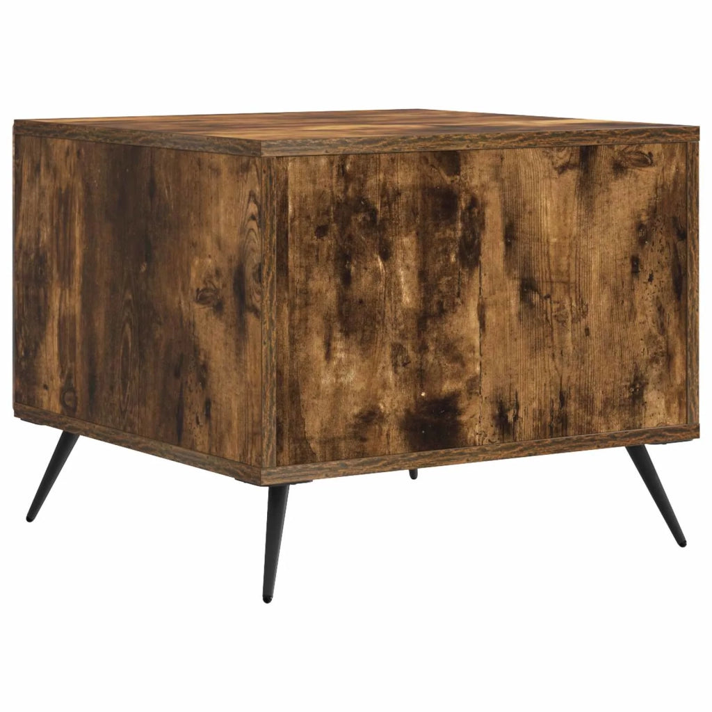 Tavolino da salotto con cassetto Rovere Fumo 49 x 50 x 40 cm 895660