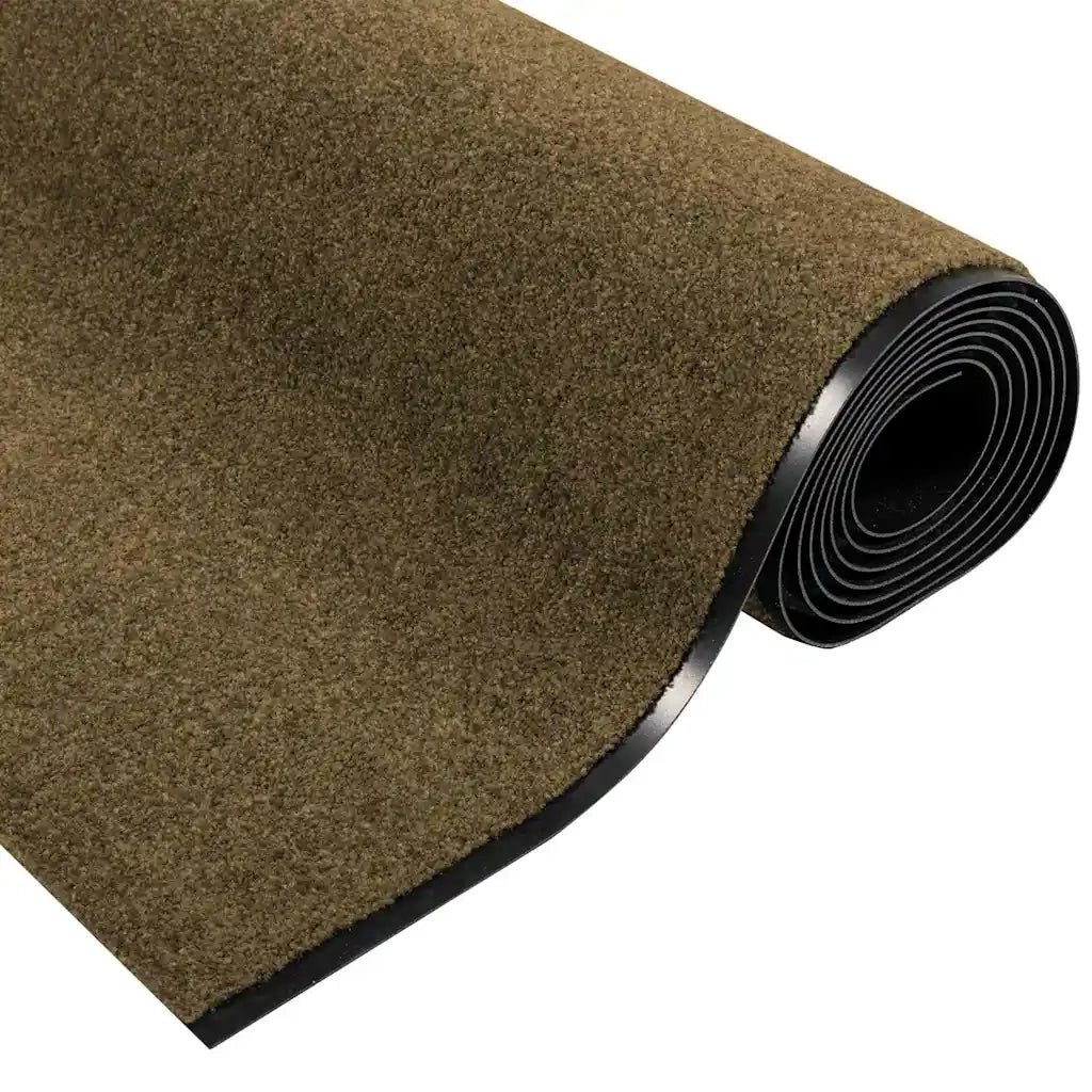 Tappetino Marrone e Nero 120 x 400 cm 100% Poliammide 4100736