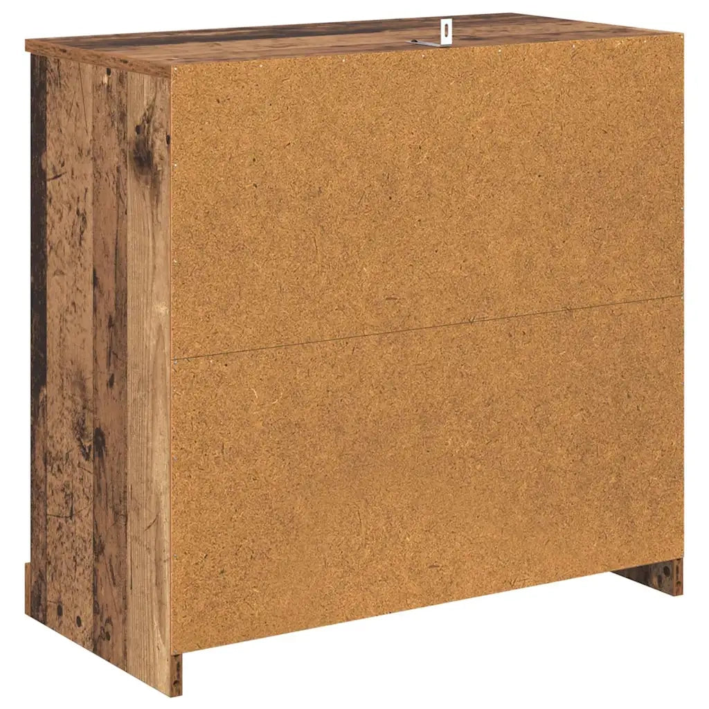 Credenza-Buffet-Armadio da cucina Legno vecchio 70 x 35,5 x 67,5 cm Legno multistrato 764751