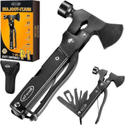 Multitool da campeggio con sega - 14 funzioni - survivalmes tonda per martello - regalo per il giorno del padre