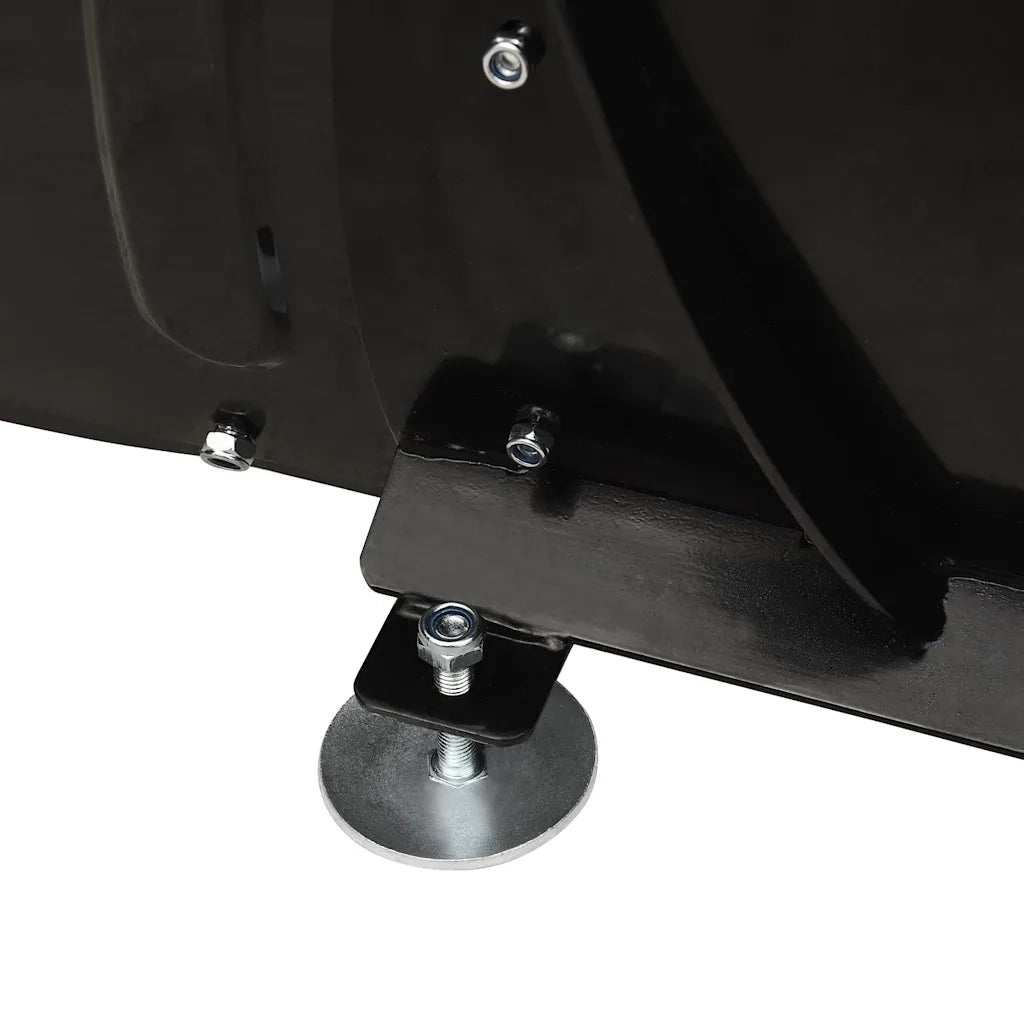 Spazzaneve per ATV 150x38 cm Nero cod mxl 43085