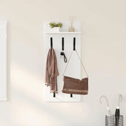 Appendiabiti a muro Bianco 40 x 10 x 90 cm Legno multistrato 874451