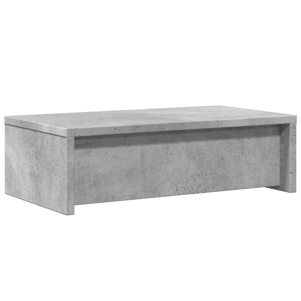 Supporto per monitor mobile da scrivania con cassetti legno ingegnerizzato grigio 02_0044940