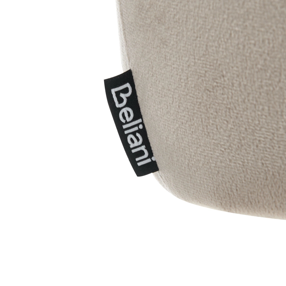 Sedia direzionale da ufficio Imbottitura spessa beige Regolazione dell'altezza del sedile Imbottitura girevole