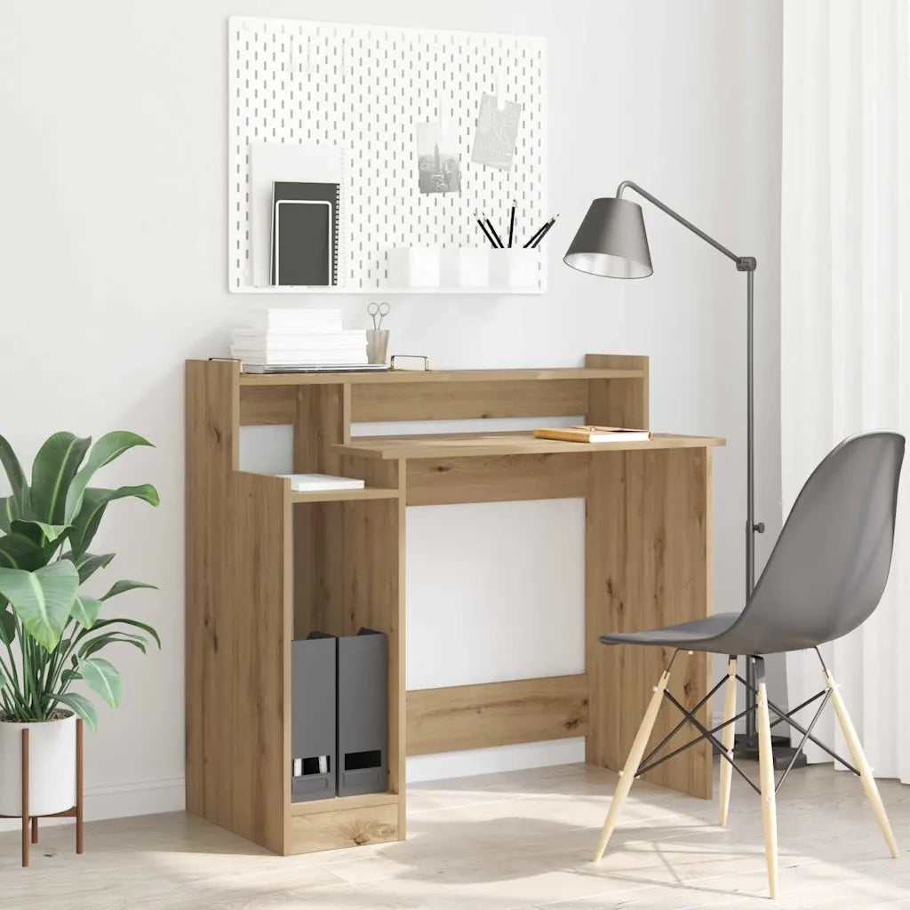 Scrivania Rovere artigianale 97 x 45 x 90 cm Legno multistrato 875241