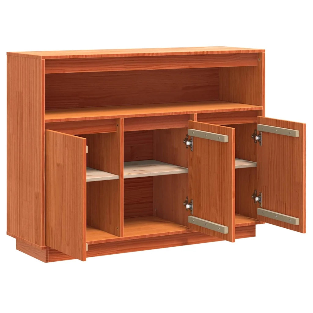 vidaXL Credenza Marrone 104.5 x 34 x 80 cm