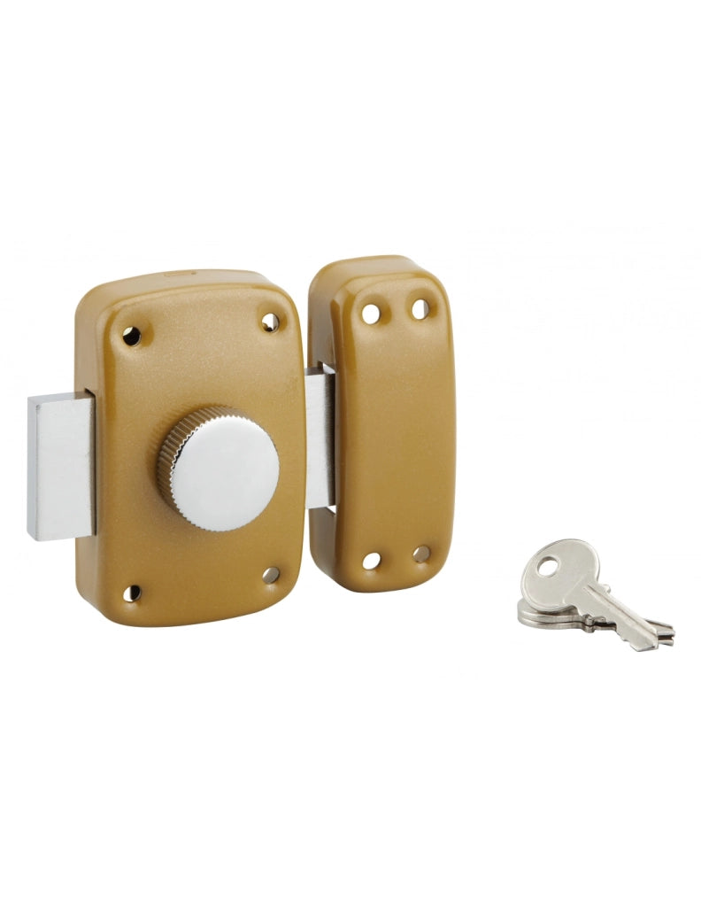 Chiavistello con pomolo e cilindro Ø 23 x 45 mm, 3 chiavi – SERRUPRIX