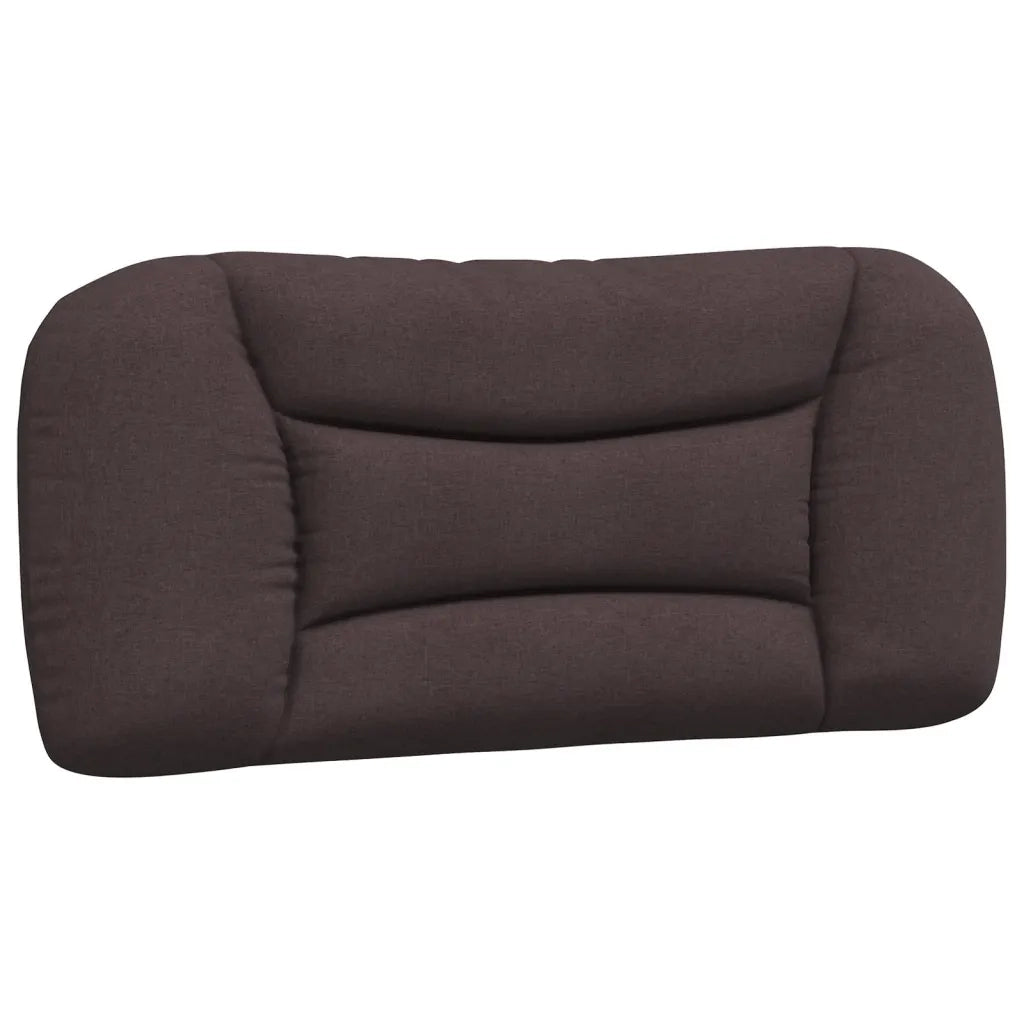 Cuscino Testiera Hvar Marrone Scuro 80 cm in Tessuto CFW2155388
