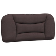 Cuscino Testiera Hvar Marrone Scuro 80 cm in Tessuto CFW2155388