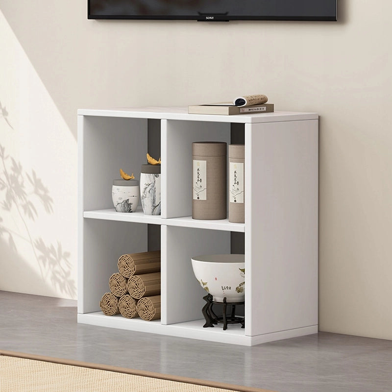 Scaffale aperto modulare bianco mensola armadio cassettiera loft scandinavo