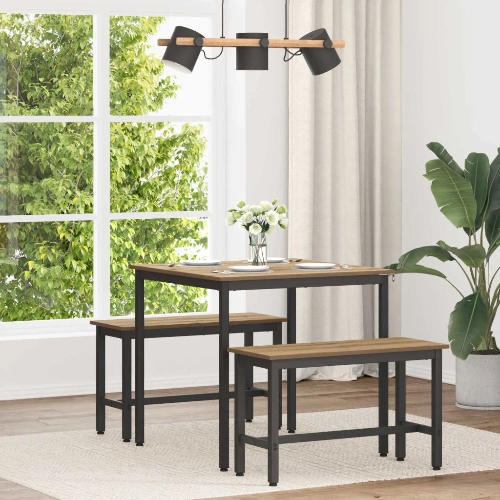 Tavoli da pranzo 80 x 80 x 75 cm METALLO 892631