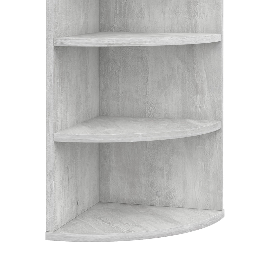 Vicco Libreria angolare da terra Calcestruzzo 30 x 60 cm