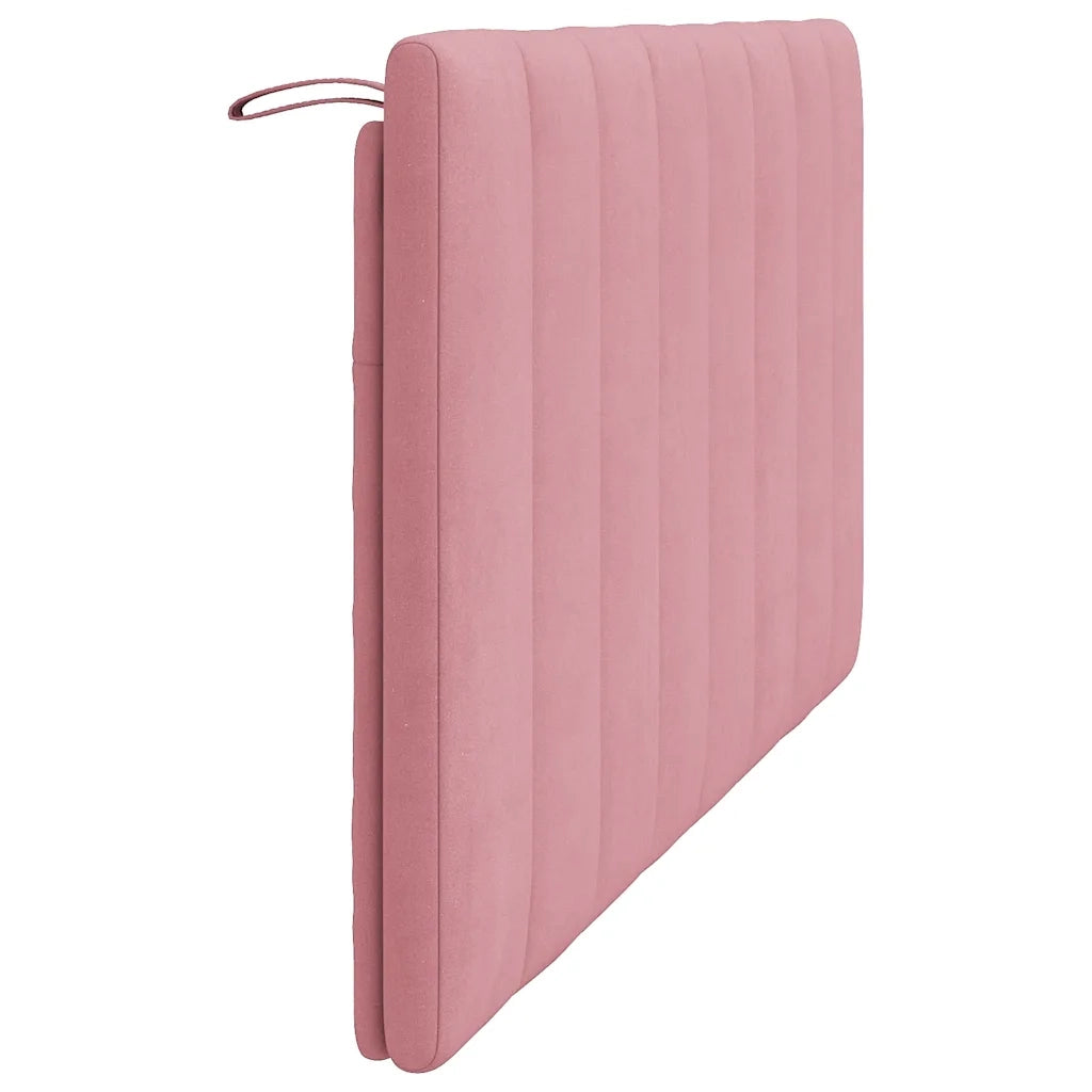 Cuscino Testiera Hanko Rosa 160 cm in Velluto CFW9706525