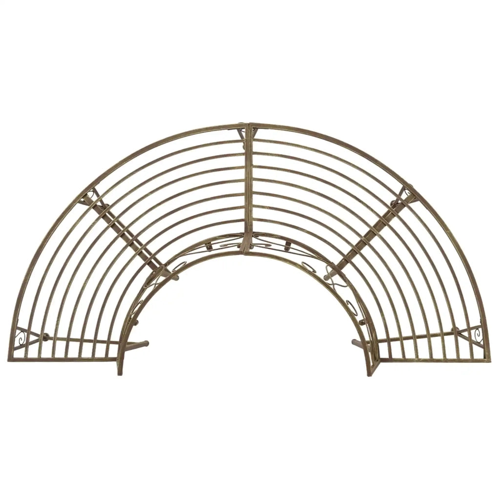 Panchina per Alberi 4-Numero di posti 160 x 80 x 89 cm Acciaio 42029526