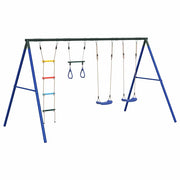 Set Gioco da Esterno con Altalene Trapezio e Scala CFW3178596