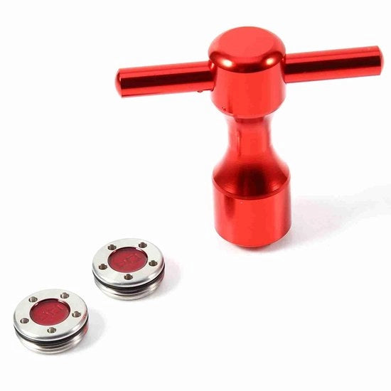 Set di Peso per Putt 20g - Lega di Alluminio di Alta Qualità - Strumento di Sostituzione - Adatto per Scotty Cameron - Peso Leggero - Duraturo - Set di Pesi per Putt
