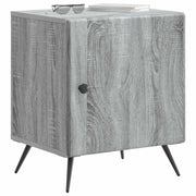 Comodino | Armadio da Notte | Mobiletto da notte Grigio Sonoma 43 x 34,5 x 50 cm
