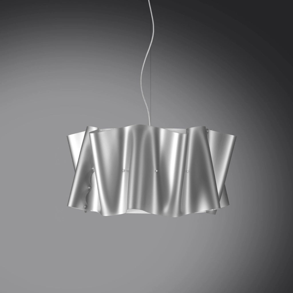 Sospensione Silver in Metallo Cromato Cm. 50 x 27h
