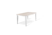 Tavolo Allungabile 130/290x80x76 cm in Melaminico Big Bianco