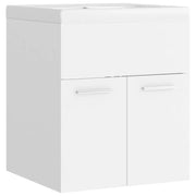 Mobile lavabo con vasca integrata 41 x 38,5 x 46 cm truciolare bianco 02_0006429