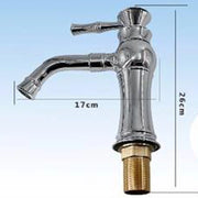 Trade Shop - Rubinetto Miscelatore Monocomando Lavabo Lavello Basso Cucina Acciaio Cromato -