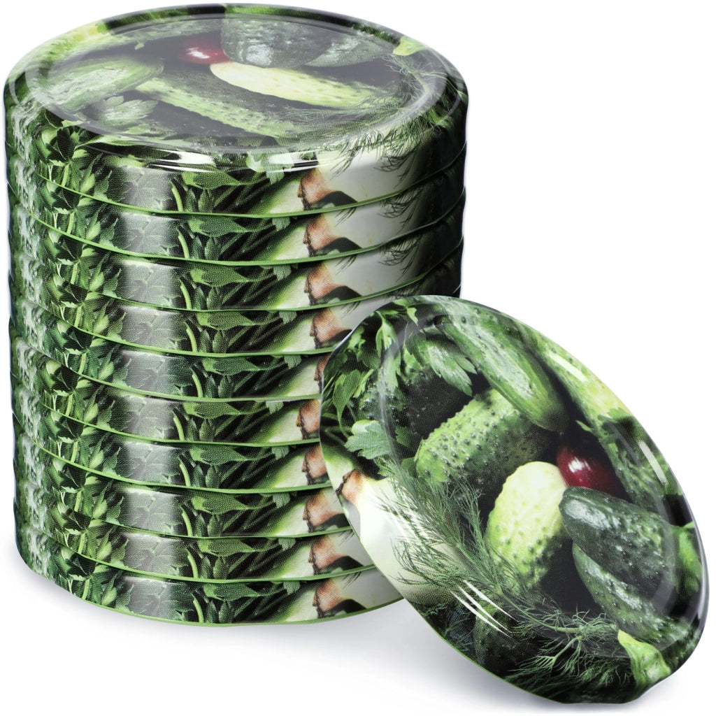 Tappi per barattoli KADAX, diametro 82 mm, confezione da 10 pezzi