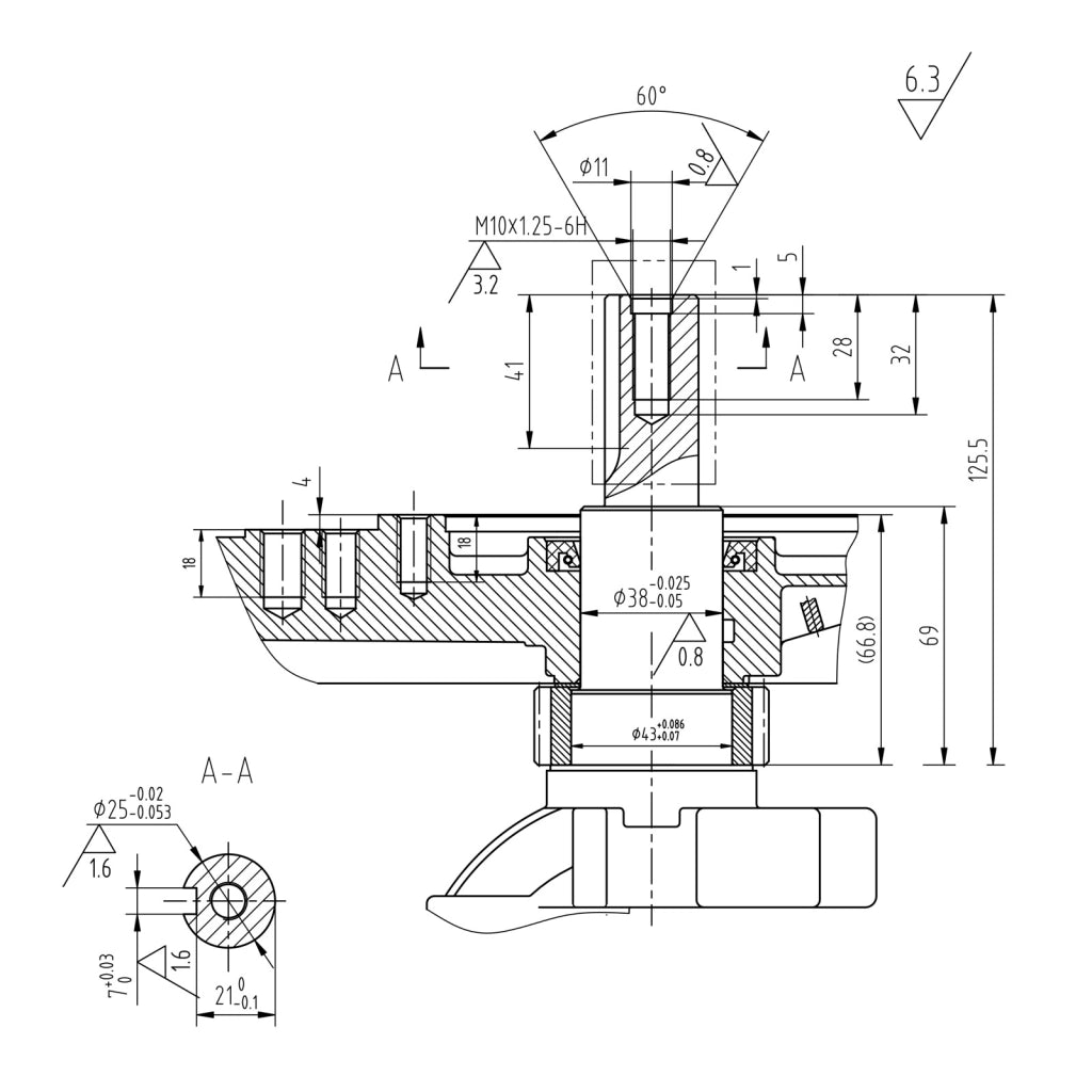 LIFAN 2V78F-3 Motore a benzina a 2 cilindri da 15kW (20,4CV) per trattori ed escavatori 25mm