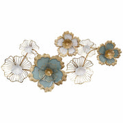 Carta da parati decorativa in metallo 116,8x54,0x10,2