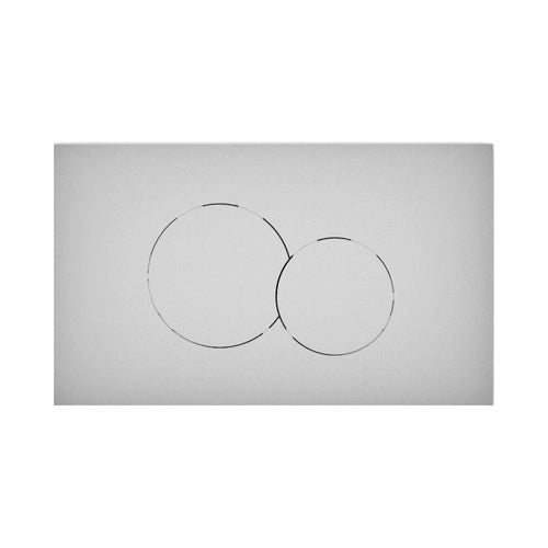 PLACCA PER CASSETTA AD INCASSO LUNARIS- Bianco Opaco- ITS- pezzi 1