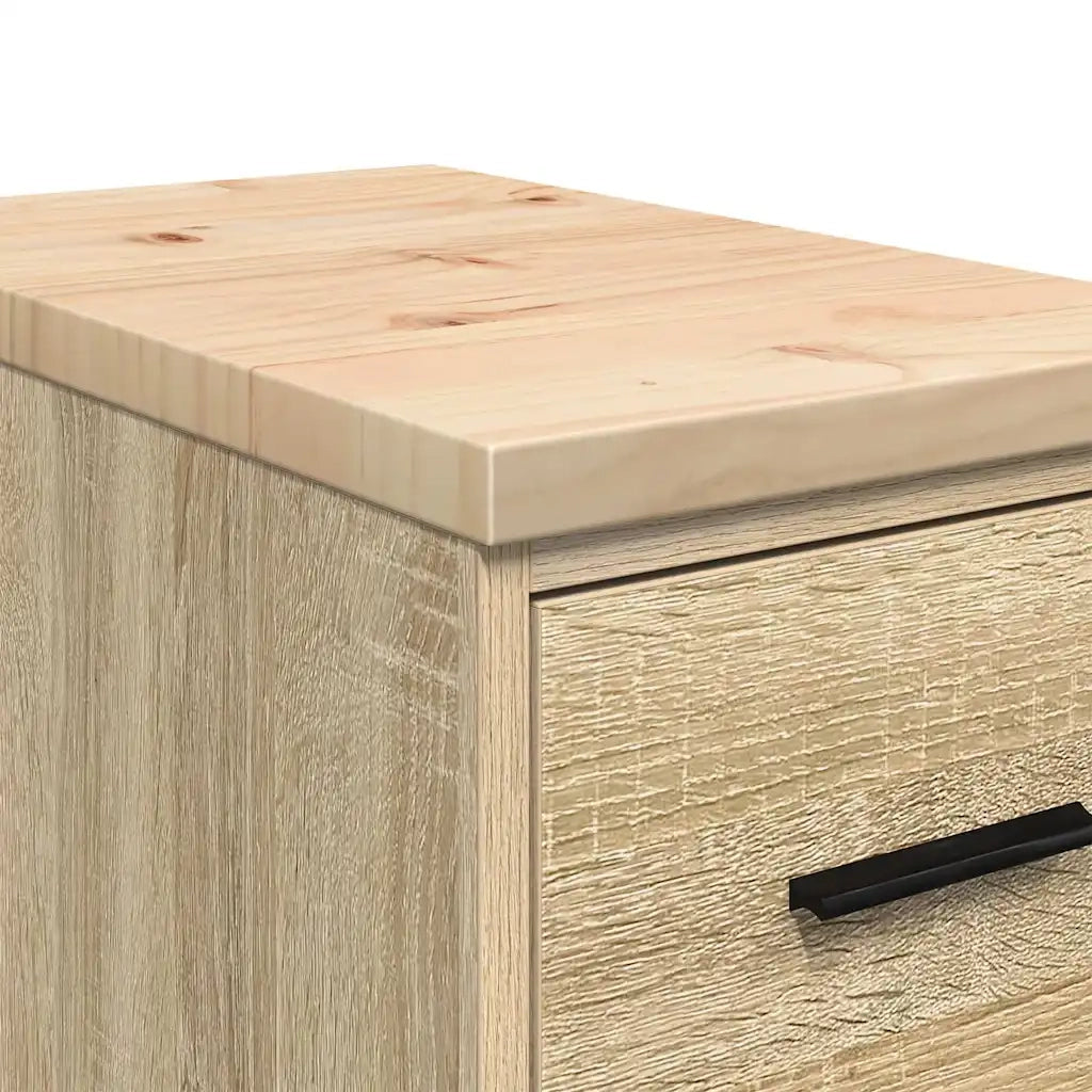 Armadietto da Garage Rovere Sonoma 30x51x85 cm