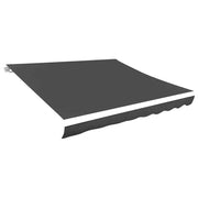 Tendone Parasole in Tela Antracite 300x250 cm