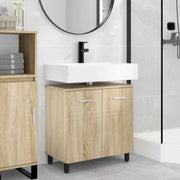 Mobiletto da bagno Rovere Sonoma 60 x 35 x 60 cm