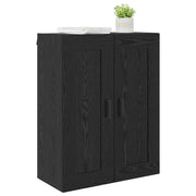 Pensile | Mobile a Parete Rovere Nero 69,5 x 34 x 90 cm Legno multistrato