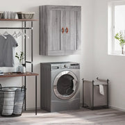 Mobile a Parete Grigio Sonoma 69,5x34x90 cm Legno Multistratocod mxl 81492