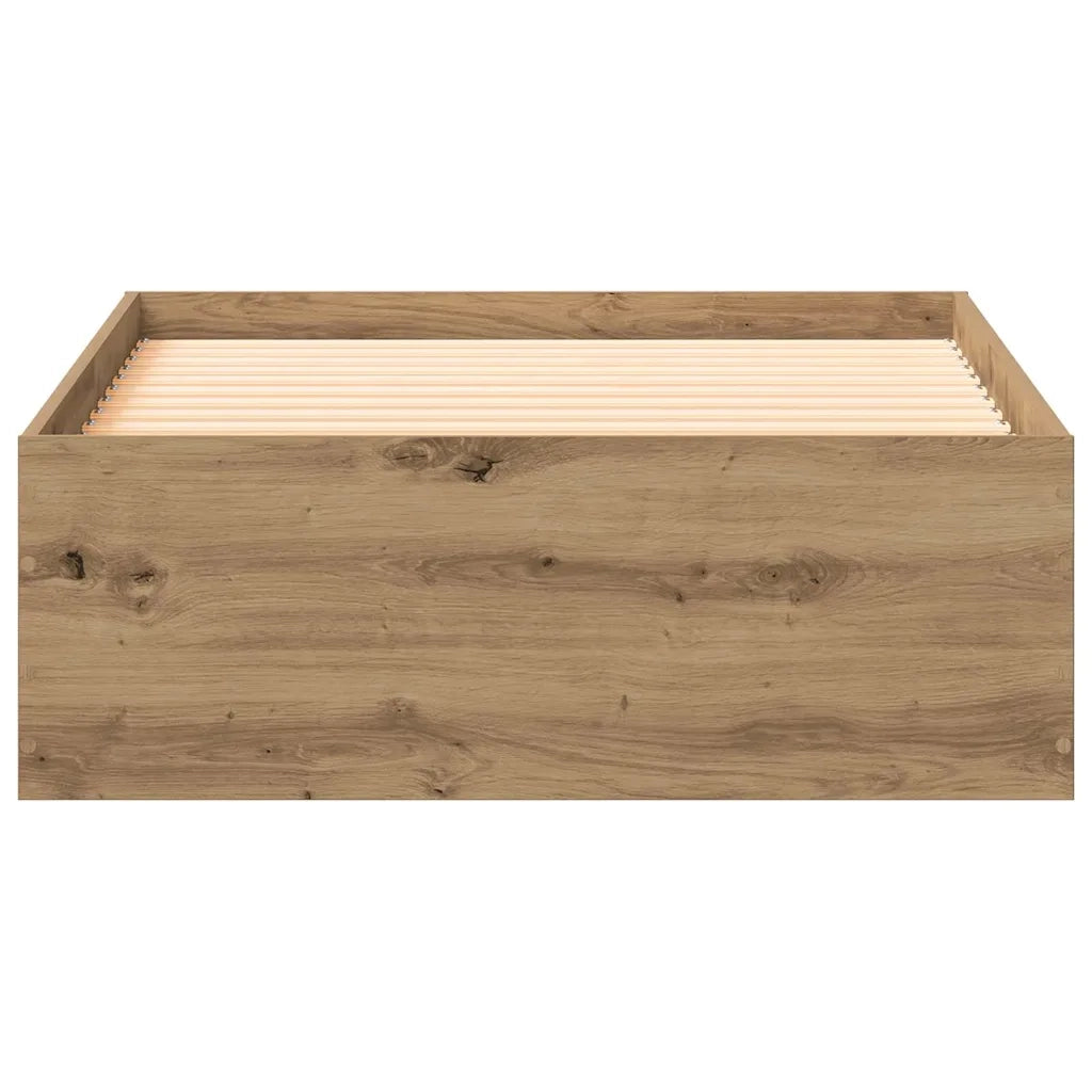 Struttura del letto con cassetto Rovere artigianale 90 x 190 cm 3333991