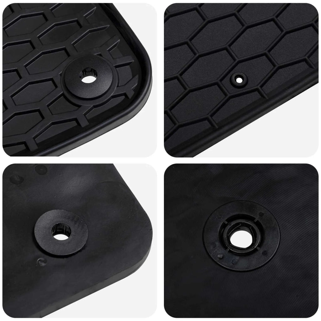 Tappetino per Auto 4 pcs Nero adatto per VW ID.3 2019- Gomma 42029128