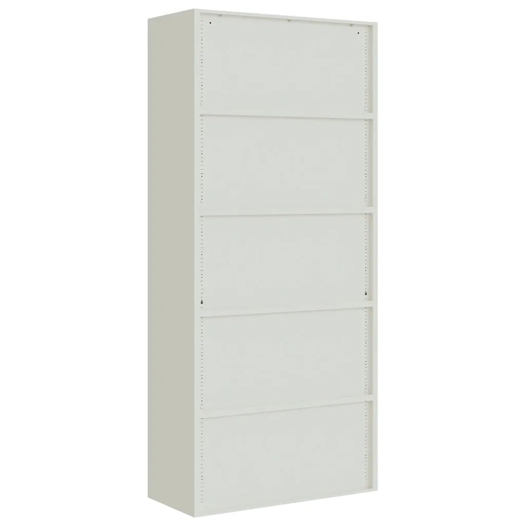 Armadio Classificatore Grigio Chiaro 90x40x200 cm in Acciaio CFW6188511