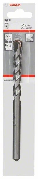 2608597667 - Punte per calcestruzzo CYL-3 12 x 90 x 150 mm, d 10 mm