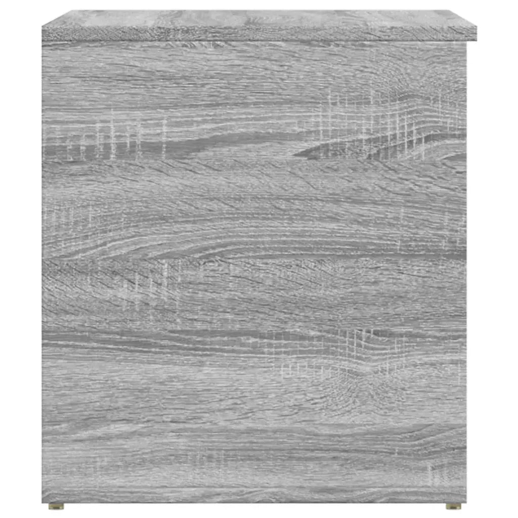Cassapanca Grigio Sonoma 84x42x46 cm in Legno Ingegnerizzato 815193